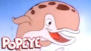 ¡La gran ballena manchada! | Todo Nuevo Popeye! | Episodio Completo