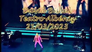 David Bisbal - 20 aniversario - Teatro Albéniz  Madrid 21/03/2023 (CONCIERTO)