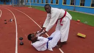 KARATE TRAINING  RWANDA  NATIONAL TEAM