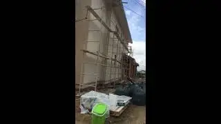 Ravalement de fa&ccedil;ade Finition sur support en ossature bois