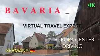 Driving from Edelbach to Europa Center, Eu Center, Germany