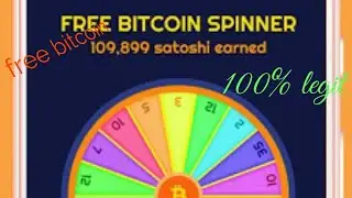 Free Bitcoin Spinner😎100% legit