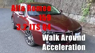 Alfa Romeo 159 Q4 3.2 JTS / Walk Around & Acceleration