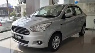 Ford Aspire | Moondust Silver Colour | Exterior and Interior | Walk Around