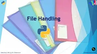 File Handling Part I : Data File Concepts in Python
