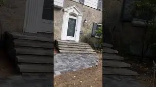 Front Yard Paver Walkway & Stairs | Manhasset NY