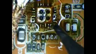 USB TV Tuner RTL-SDR with faulty tuner IC - replaced R820T2 IC chip on PCB to fix.