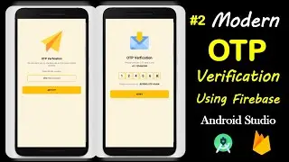 #2 OTP Verification using firebase in Android Studio Complete Tutorial [2021]