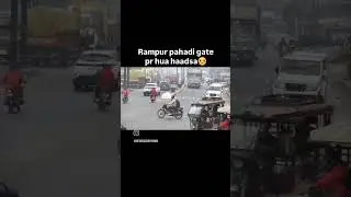 rampur pahadi gate pr hua? #shorts #rampur #accident