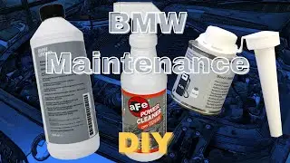 BMW M140i: Cleaning my aFe PRO Dry Air Filter (how dirty is it after a year), injector cleaner, etc.