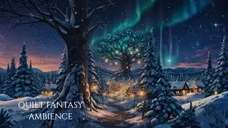 Silent Winter in Another World | A Quiet Fantasy Night 🌌