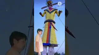 Ravan Dahan Mela Aligarh | Biggest Ravan #ravan #ramleela #ramlala #ramlila #ram