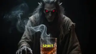 The Dark Spirit Hiding in Alcohol: The Forgotten Demon of Al-Ghoul 👁️🍷