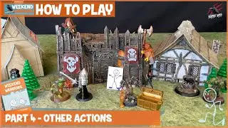 КАК ИГРАТЬ В WEEKEND WARRIORS - Часть 4 Действия Продолжение - Игра-схватка, в которую можно игра...