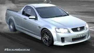 1100+ HP Boosted L98 VE Ute at the Private Track Hire | VE SS | Radial Tyre | E85