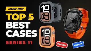 Топ-5 лучших чехлов для Apple Watch Series 11/10 – тонкие, прочные и для повседневного использова...