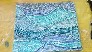 #131 Artworks of 2023 #art #abstractart #texture #sea #waves #ocean