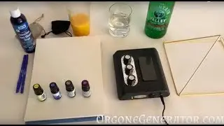 Orgone Generator Orgonite Manifestation Demonstration RAD1000