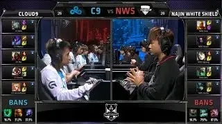 S4 Worlds Group Stage C9 vs NWS (Group D) Highlights