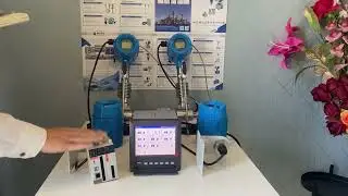 Comate VFM60MV - Multivariable Vortex Steam Mass Flow Meters with Paperless chart recorder