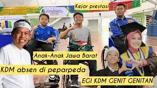 KDM BIARKAN EGI GENIT KE CEWE, ANAK2 JABAR KEJAR PRESTASI BIDANG OLAHRAGA DEDI MULYADI ABSEN LAGI!!