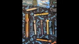 Olight Warrior 3S Copper 5th! Полудрагоценная коллекция i3T!