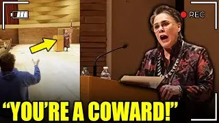 MAGA Republican BRUTALY BOOED Out Of OWN Town Hall