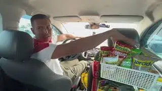 Ele MONTOU uma LOJINHA MÓVEL dentro do UBER 👉 como montar uma loja no seu carro uber @Uber99life