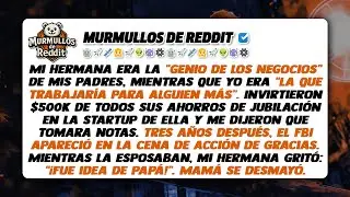 Mis padres invirtieron quinientos mil d&oacute;lares de sus ahorros de jubilaci&oacute;n en la startup de mi...