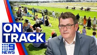 10,000 to attend Melbourne Cup | Coronavirus | 9 News Australia
