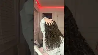 Curly hair routine 3a-3b 🧴💇&zwj;♀️💗  #curlyhair #routines #viralshort #shorts #fyp