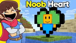 Minecraft But There's ROBLOX Hearts