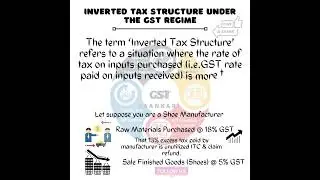 what is inverted tax structure duty under gst | #shotrs #tax #taxes #gst #youtubeshorts #new #news