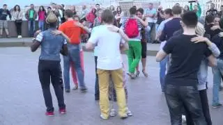 Kizomba Flashmob - 2014 in Saint-Petersburg
