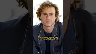 O que aconteceu com HEATH LEDGER? 😱 #shorts
