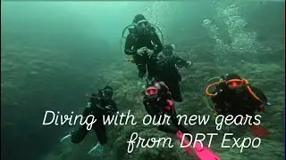 DIVING WITH OUR NEW GEARS FROM DRT EXPO 2025 & FIRST FUN DIVE OF RISSA & ROBERT