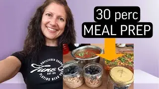 Van fél órád? 30 perc, 5 étel, nulla stressz – így főzhetsz velem villámgyorsan! 