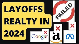 Top companies layoffs  | The Reality of Tech Jobs | No Jobs in 2024 | Recession