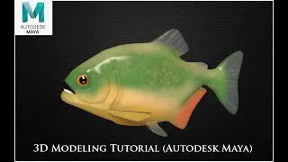 3D Modeling Basic tutorial -Fish modeling-01