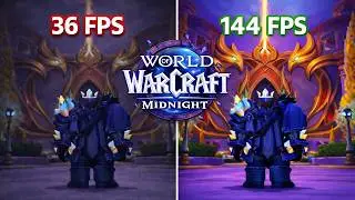WoW Midnight Best Graphics Settings for Clear Mechanics & Max FPS (Raid Ready Guide)