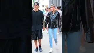 justin and hailey Bieber street style #justinbieber #haileybieber