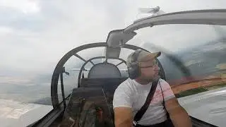 Flugzeugschlepp am Flugplatz Aalen-Elchingen EDPA