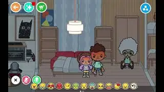 Toca boca happy dad Canada Grandma house idea Nikki arch 
