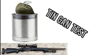 700fps Airsoft Gun - Shooting Tin Can  [Viewer Request]