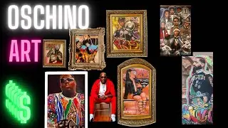 OSCHINO ART INCLUDING NIPSEY HUSSLE, BIGGIE,2Pac POP SMOKE,KOBE AND MORE