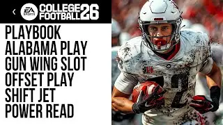 EPIC! Alabama's MOST DEVASTATING Gun Wing Slot Offset Play!
