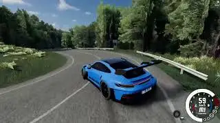 EPIC Hotlap Record Downhill Transfagarasan INSANE Porsche GT3 RS 992... | Beamng Drive