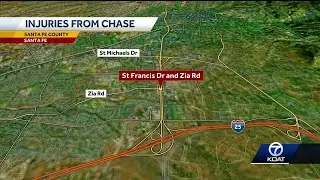 Family sues Santa Fe County sheriff for police chase crash