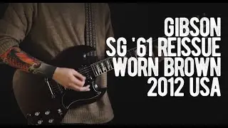 Gibson SG '61 Reissue Worn Brown 2012 USA