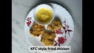 How to Make the CRISPIEST KFC style Fried Chicken at home with ingredients available at home.